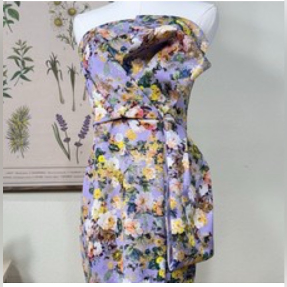 Gorgeous Asymmetrical cocktail dress fits so elegant